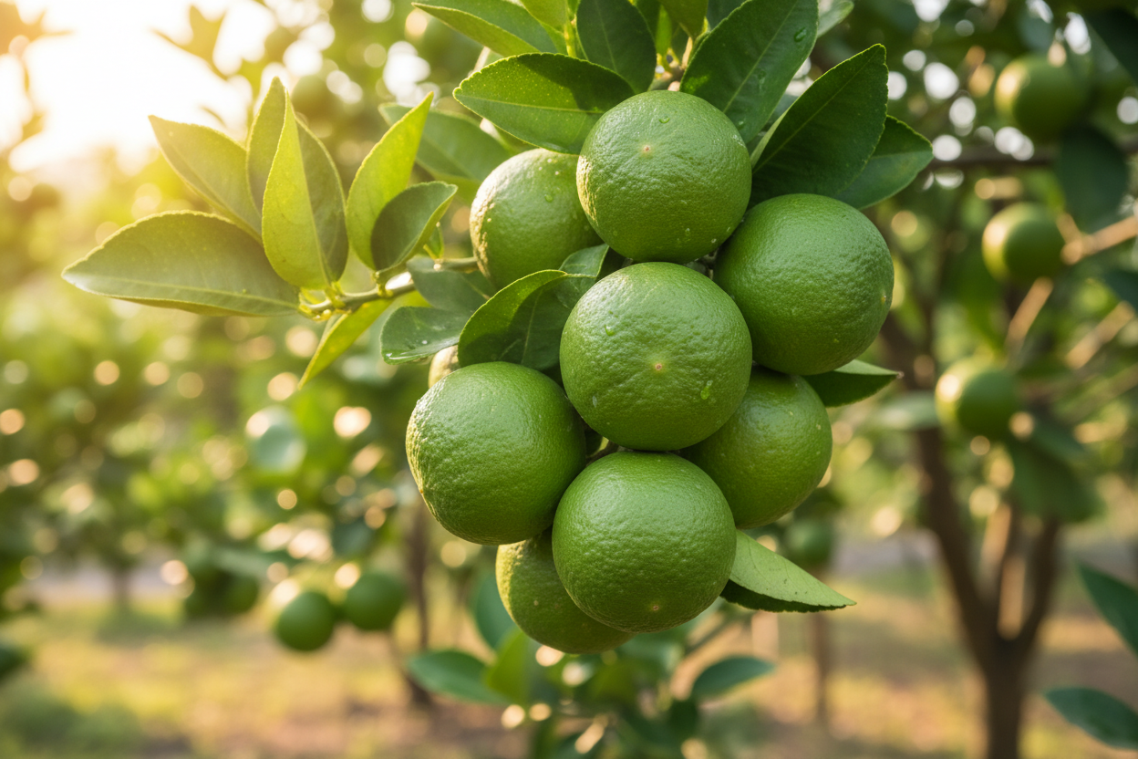 limes on a tree